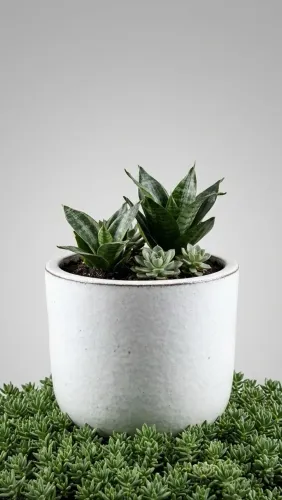 Vaso decorativo branco de alta qualidade