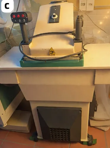 Máquina pára corte hidráulica