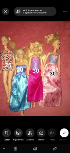 Vendo barbies diversas 