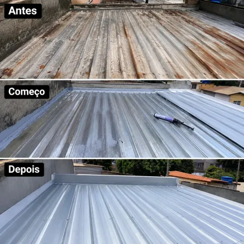 Trabalhamos com todo tipo de terraço de zinco   reformamos e construímos casas