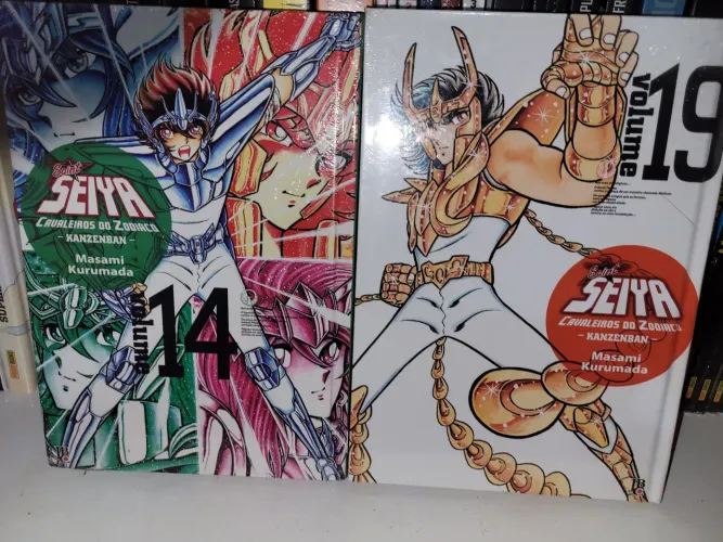 Cavaleiros do Zodiaco kanzenban 14 ao 19