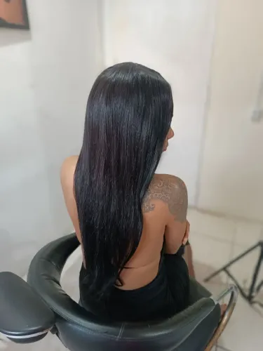 Manutenção & Aplicação mega Hair ponto Americano e nó italiano ? @estudiosuhair 