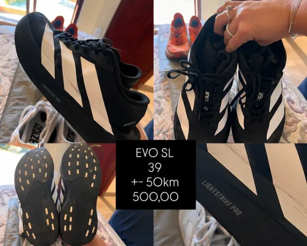 Vendo Adidas Adizero Evo SL (Preto)