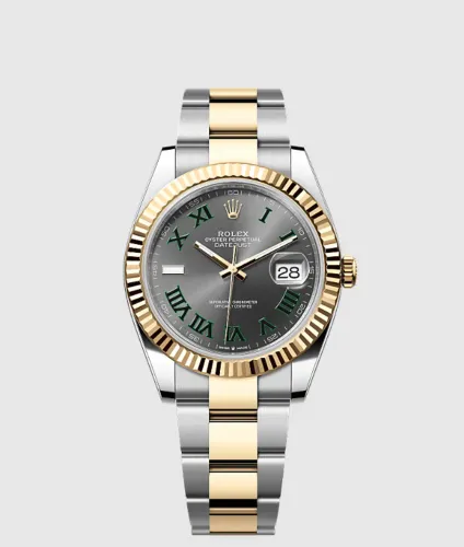 Datejust 41 Oyster, 41 mm, Oystersteel and yellow gold M126333-0019