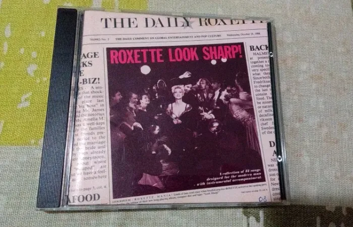 CD ORIGINAL ROXETTE - LOOK SHARP!