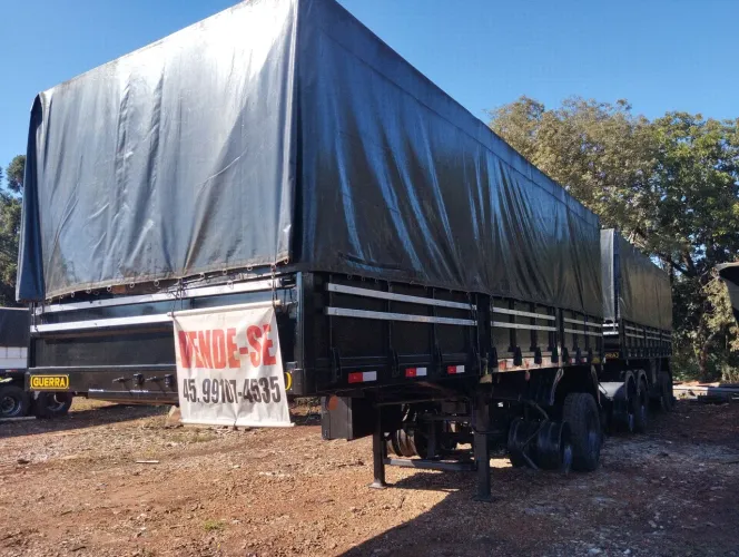Rodotrem Graneleiro GUERRA com dolly