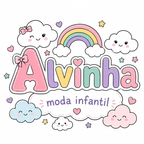 Alvinha moda infantil