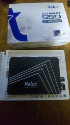 SSDs Netac 256gb novo lacrados
