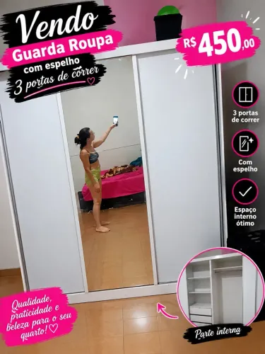 Guarda roupa casal 