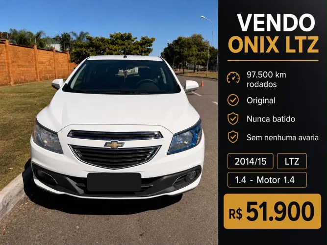 Chevrolet Onix Hatch LTZ 1.4 8V Flex Power Mec. 4P 2015