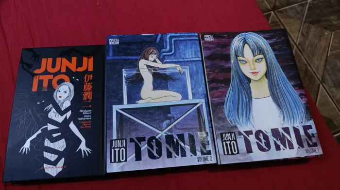 3 livros de Junji Ito