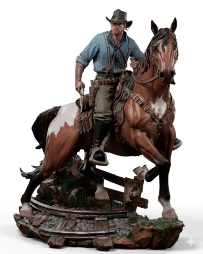 Figure Arthur Morgan escala 1:6 colecionável