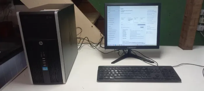 Computador HP completo Core i3 Monitor e Com Wifi
