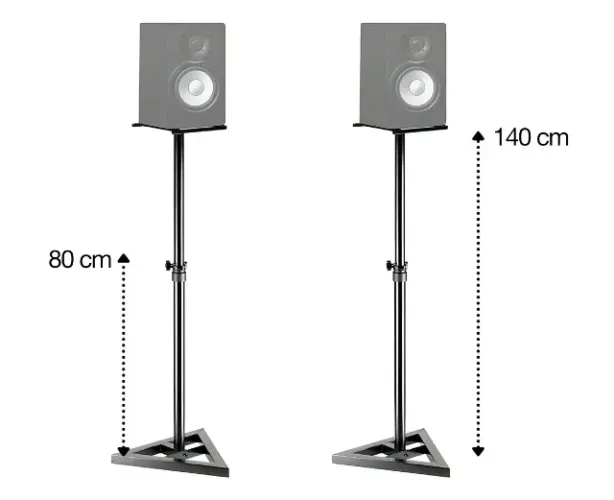 Suportes para Monitores de Áudio (Estúdio de Som)