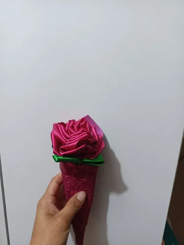 Rosas de cetim