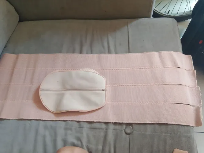 cinta faixa abdominal para colostomia
