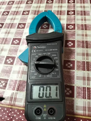 Alicate amperímetro minipa Et-3111