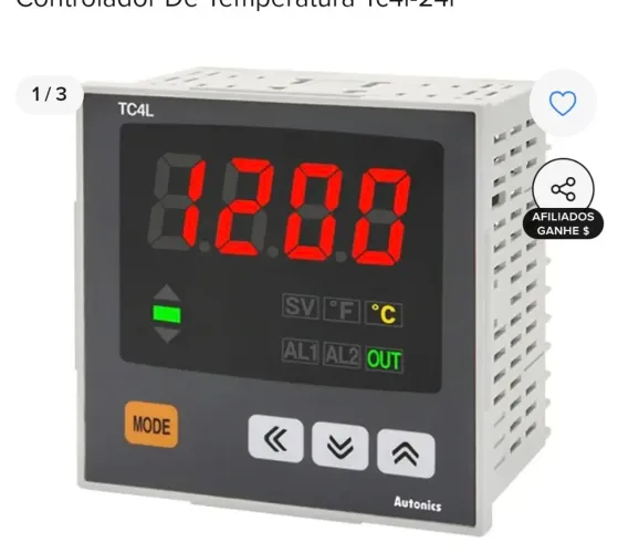 CONTROLADOR DE TEMPERATURA TC4L 