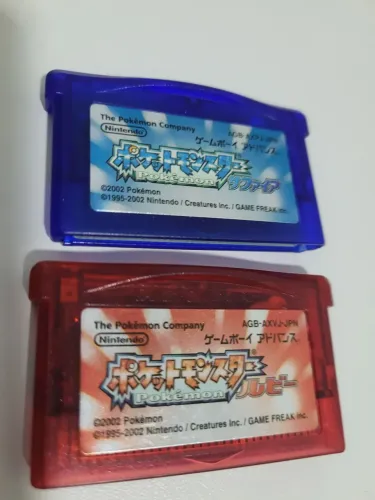 Pokémon Ruby Sapphire - Game Boy - Japonês