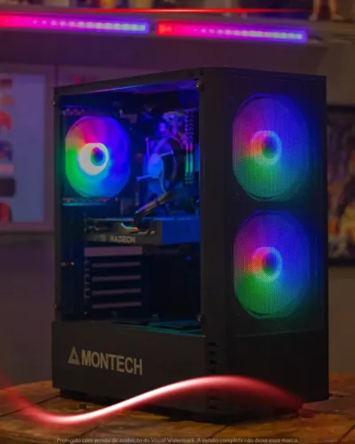 Desktop i3 10105, 16gb Ram, 256gb Ssd + 1tb Hd, Rx 6500xt 4gb
