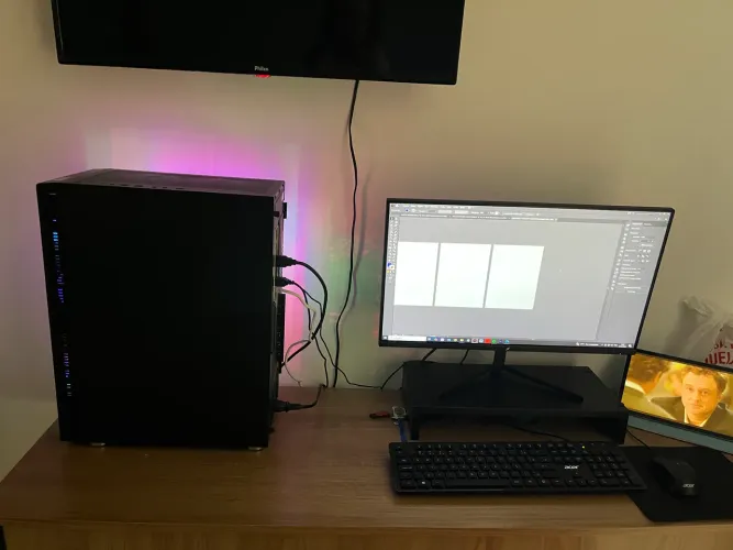 PC GAMER COMPLETO: Ryzen 5 + RX 6600 + 16GB RAM + Monitor