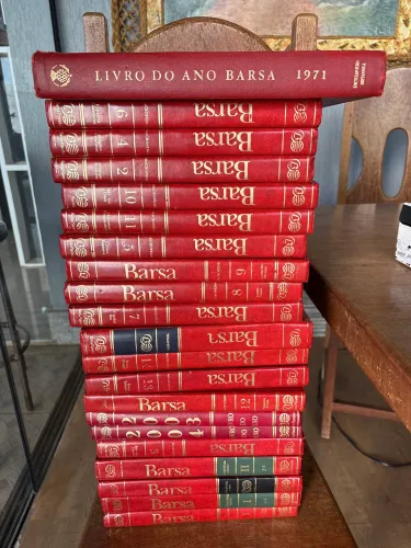 coleção completa de livros Barsa