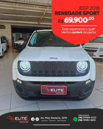 Jeep Renegade 1.8 4X2 Flex 16V Aut. 2018
