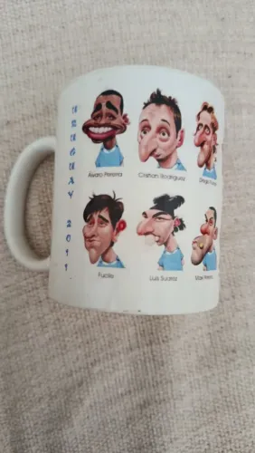 Caneca Comemorativa Uruguai Copa América 2011