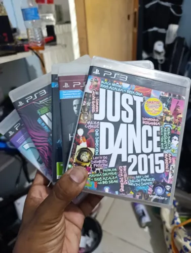 Just dance jogos de dança ps move ps3 coleção 5 jogos