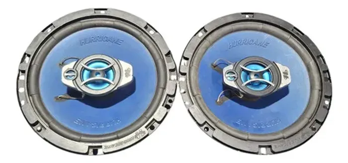 Alto Falante Hurricane 6 Polegadas 60w Rms Uzad0 Azul