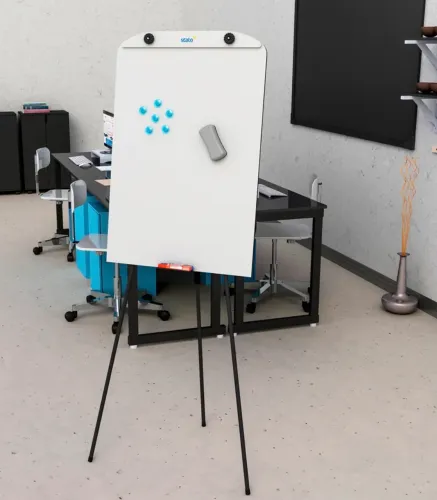 Flip Chart com quadro Branco