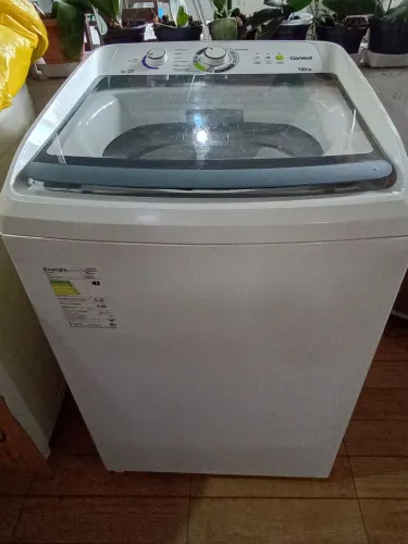 Máquina de lavar roupa Consul 12kg funciona tudo