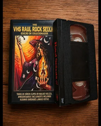 Raul Seixas Fita VHS 