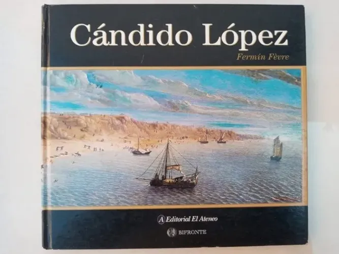 LIVRO DE ARTE IMPORTADO - CÁNDIDO LÓPEZ - CAPA DURA