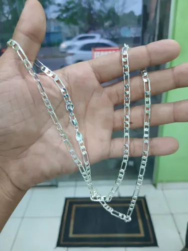 Vendo cordão de prata 925 3x1 4mm 18g !!