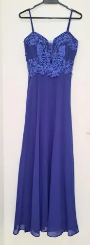 Vestido Longo Azul Royal Chianelli