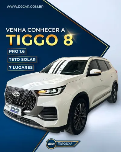Chery Tiggo 8 PRO 1.6 Tgdi Aut. 2026