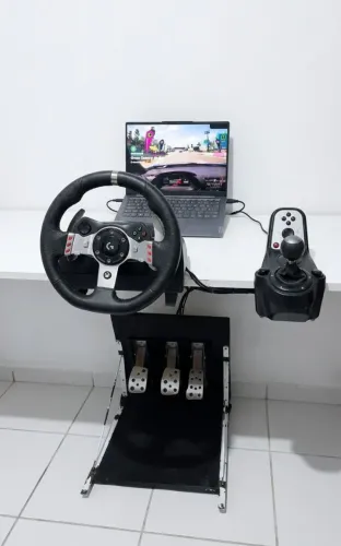 Vendo Volante Logitech G27 + Câmbio + Pedais Invertidos