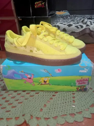 PUMA SUEDE BOB ESPONJA