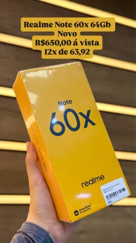 NOTE 60X 64GB NOVO LACRADO 