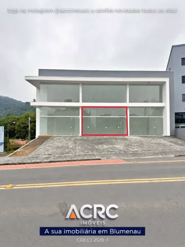 ACRC Imóveis - LJ00562 - Loja comercial para Locação no Bairro Velha em Blumenau