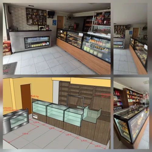 Montagem e reforma comercial- padarias sob medida 