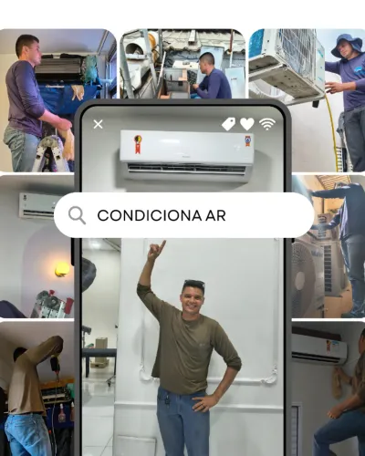 Instalação, manutenção, higienização/Limpeza de Ar condicionado - Mecânico de refrigeração
