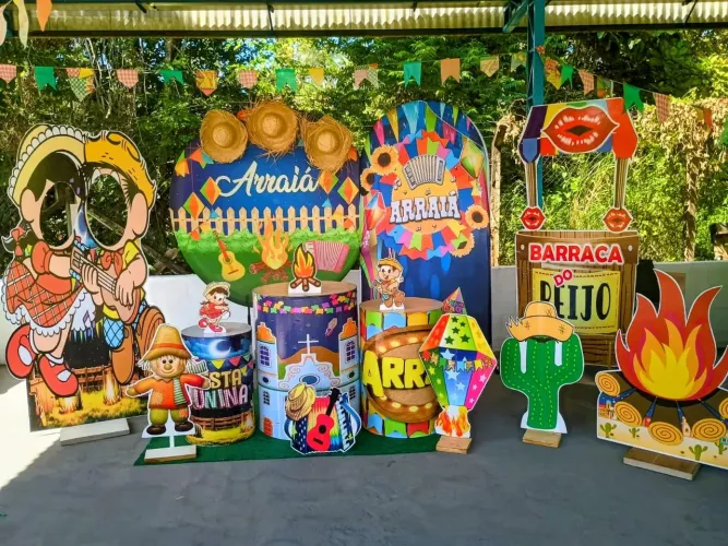 Decoração de festa junina