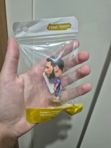 Mini craque colecionavel decoração Messi