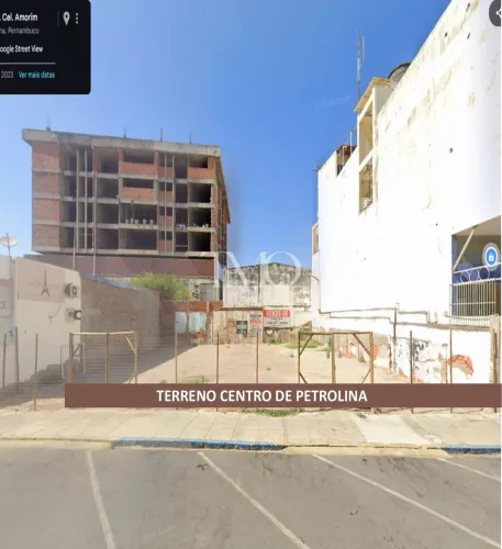 Terreno Comercial à Venda no Centro de Petrolina | 537 m²