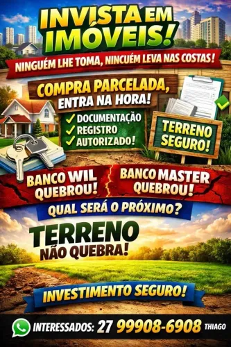 LOTE VISTA PRO MAR, SOLAR DE VÊNUS-PONTA DA FRUTA-VILA VELHA/ES, ACEITO PROPOSTA