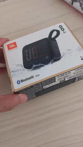 Caixa de Som Bluetooth, JBL Go 4, Original, Preta (Lacrada + Nota e Gar. 1 Ano)