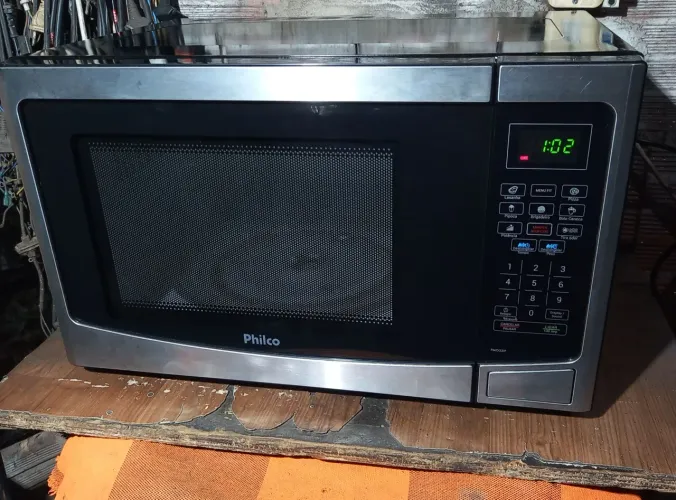 Microondas Philco 30 litros preto com garantia 