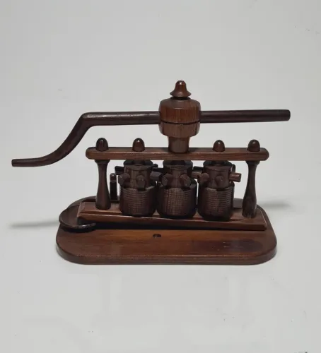 Miniatura De Engenho De Trapiche Em Madeira Com Movimento